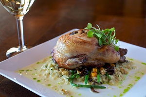 Roasted Chicken With Mushrooms Leeks Quinoa Devil’s Thumb Ranch: A Devil of a Good Time 3