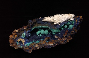 Azurite Wmalachite Geology Museum Azurite Wmalachite Geology Museum