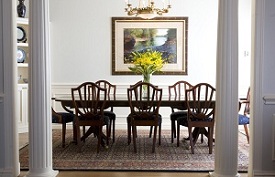 Eisenhower Suite brown palace tea