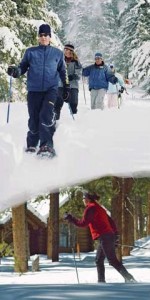 Snowshoeing Winter Park Cross Country Skiing At Devils Thumb Ranch
