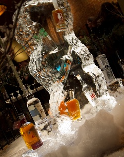 Ice Sculpture Liquid Arts Colorado Distilleries Run Deep 5