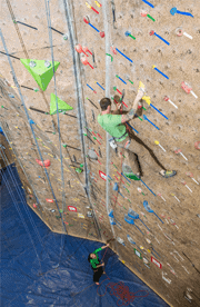 indoor rock climbing denver